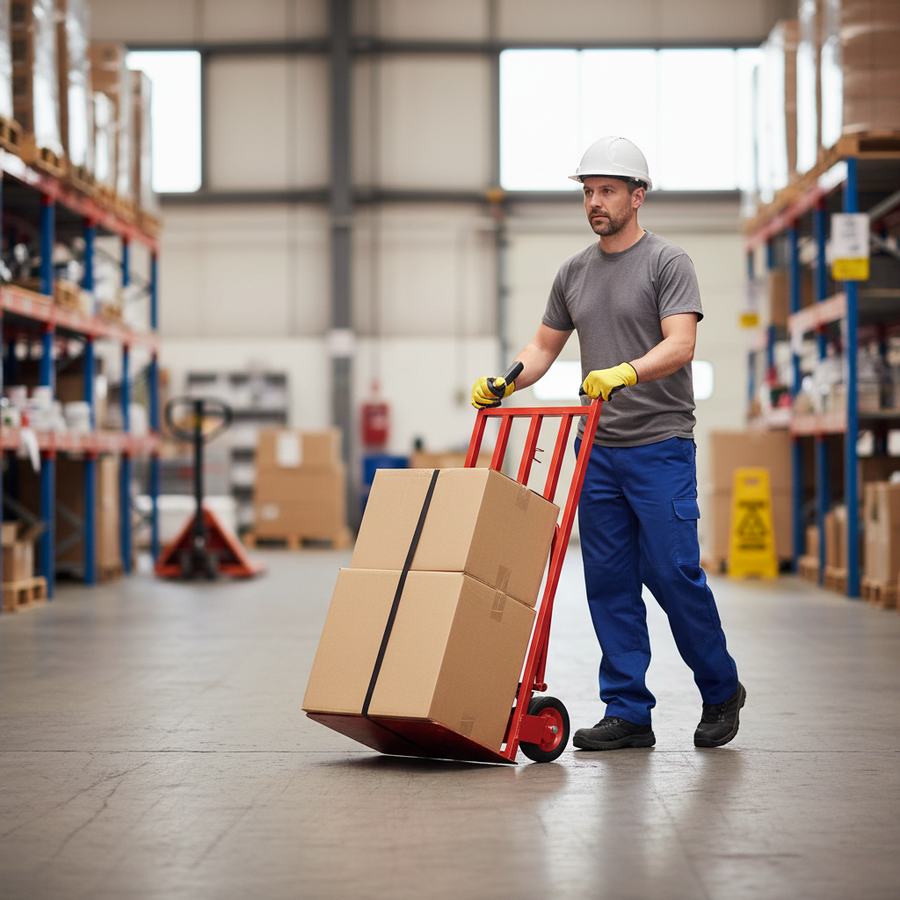 Premium 3 in 1 Sack Truck - 300kg Load Capacity - Front view