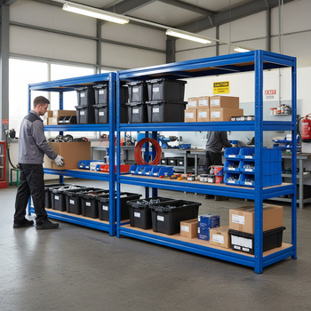 Premium Heavy Duty Garage Shelving - 1770mm High - Up to 600kg Capacity