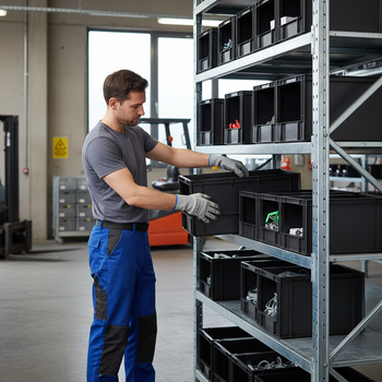 Open Front Euro Containers - Durable and Robust for Storage