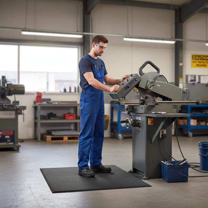 Premium Anti-Fatigue Work Mat - Non-Slip, Thick Foam for Comfort - Front view