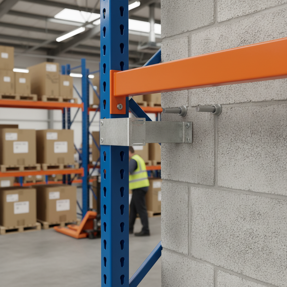 Heavy Duty Wall Ties for Stability - Galvanised, 55mm & 105mm Options - Side view