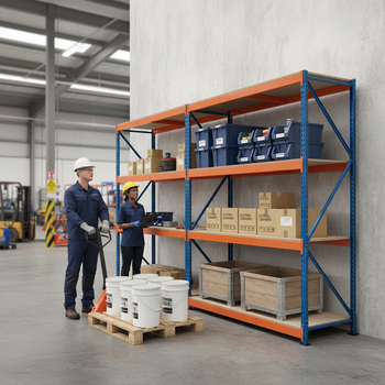 Heavy Duty Industrial Shelving System - 1980mm High - 800kg Capacity